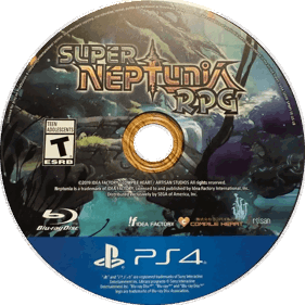 Super Neptunia RPG - Disc (North America) - 1006x1006