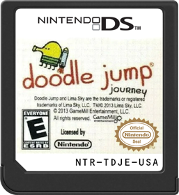 Doodle Jump Journey - Cart - Front (North America) - 517x564