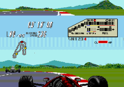 F1 Circus CD - Screenshot - Gameplay (Japan) - 640x448