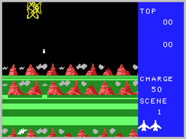 Exerion - Screenshot - Gameplay (World) - 256x192