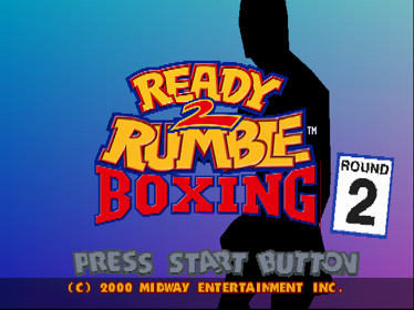 Ready 2 Rumble Boxing: Round 2 - Screenshot - Game Title (World) - 640x480