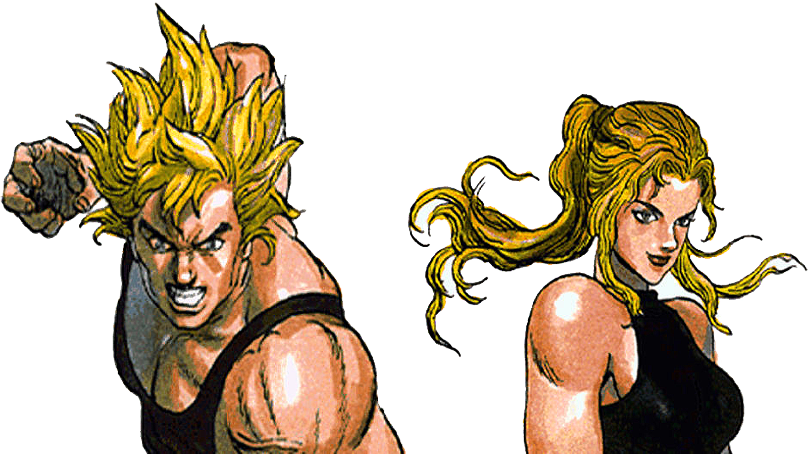 Illustration of Virtua Fighter Remix