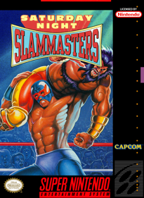 Saturday Night Slam Masters - Fanart - Box - Front (North America) - 1534x2100