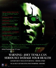 Codename: Tenka - Advertisement Flyer - Front (United Kingdom) - 2686x3239