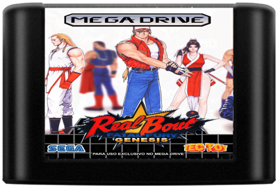 Real Bout Fatal Fury Genesis - Cart - Front (World) - 720x488