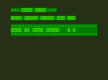 Balloon Attack - Screenshot - Game Over (North America) - 320x240