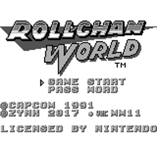 Roll-chan World - Screenshot - Game Title (World) - 160x144