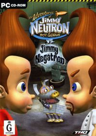 The Adventures of Jimmy Neutron: Boy Genius vs. Jimmy Negatron - Box - Front (Australia) - 567x800