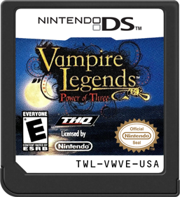 Vampire Legends: Power of Three - Cart - Front (North America) - 517x564