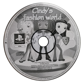 Cindy's Fashion World - Disc (Europe) - 1080x1080