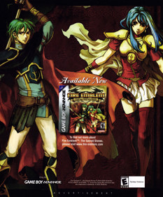 Fire Emblem: The Sacred Stones - Advertisement Flyer - Front (United States) - 1904x2290