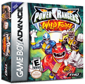 Power Rangers: Wild Force - Box - 3D (North America) - 1016x998