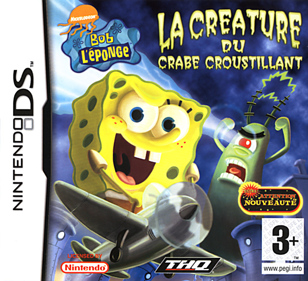 SpongeBob SquarePants: Creature from the Krusty Krab - Box - Front (France) - 640x583
