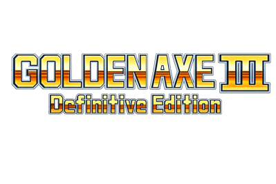 Golden Axe III Definitive Edition - Clear Logo (World) - 1536x1024