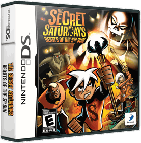 The Secret Saturdays: Beasts of the 5th Sun - Box - 3D (North America) - 867x877