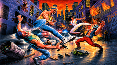 Streets of Rage - Fanart - Background (World) - 3840x2160