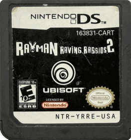 Rayman: Raving Rabbids 2 - Cart - Front (North America) - 913x975