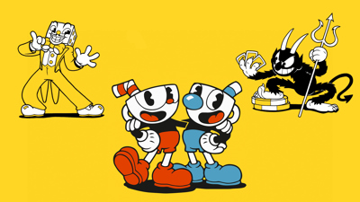 Cuphead: 'Don't Deal with the Devil' - Fanart - Background (World) - 3840x2160