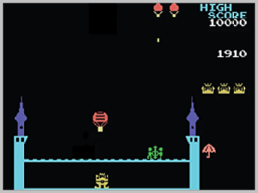 King & Balloon (Opcode Games) - Screenshot - Gameplay (World) - 256x192