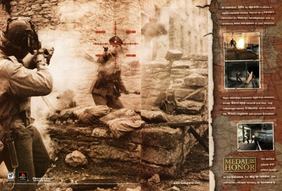 Medal of Honor - Advertisement Flyer - Front (North America) - 2160x1466
