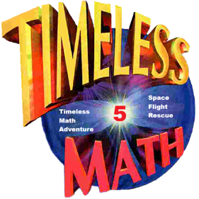 Timeless Math Adventure 5: Space Flight Rescue - Clear Logo (North America) - 600x600