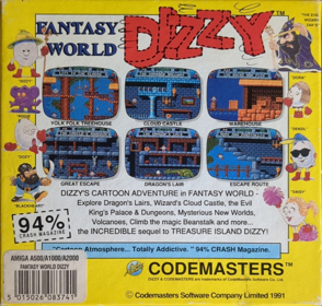 Fantasy World Dizzy - Box - Back (Europe) - 930x887