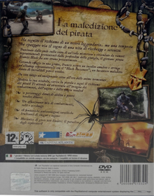 Pirates: Legend of the Black Buccaneer - Box - Back (Italy) - 929x1176