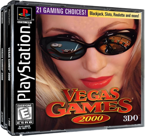 Vegas Games 2000 - Box - 3D (North America) - 852x800