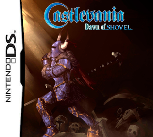 Castlevania: Dawn of Shovel - Box - Front (World) - 514x458