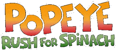 Popeye: Rush for Spinach - Clear Logo (World) - 392x169