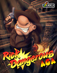 Rick Dangerous Enhanced - Box - Front - Reconstructed (World) - 640x824