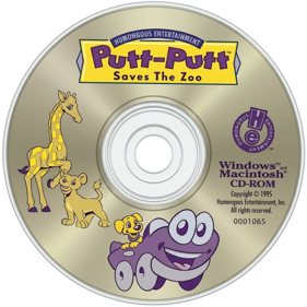 Putt-Putt Saves the Zoo - Disc (Japan) - 1024x1024