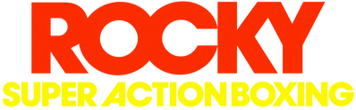 Rocky Super Action Boxing - Clear Logo (World) - 2114x659