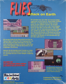 Flies: Attack on Earth - Box - Back (Germany) - 1122x1436