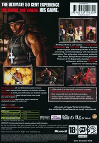 50 Cent: Bulletproof - Box - Back (Europe) - 559x800