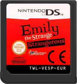 Emily the Strange: Strangerous - Cart - Front (Europe) - 517x564