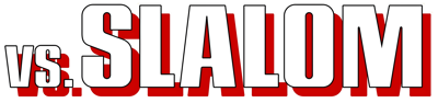Vs. Slalom - Clear Logo (North America) - 4500x1058
