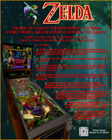 Legend of Zelda - Advertisement Flyer - Front (World) - 2400x3000
