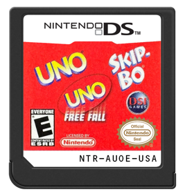 UNO / Skip-Bo / UNO Freefall - Cart - Front (North America) - 571x600