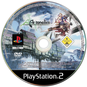 Ar tonelico II: Melody of Metafalica - Disc (Europe) - 1280x1280