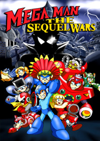 Mega Man: The Sequel Wars: Episode Red - Fanart - Box - Front (World) - 1800x2550
