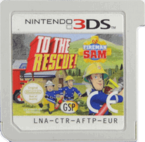 Fireman Sam: To The Rescue - Cart - Front (Europe) - 515x505