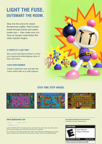 Bomberman Live - Fanart - Box - Back (World) - 1700x2400