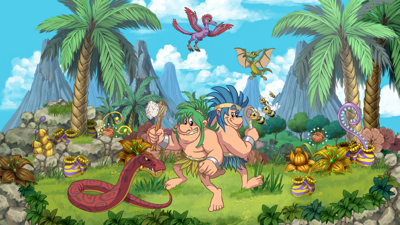 New Joe & Mac: Caveman Ninja - Fanart - Background (World) - 3840x2160