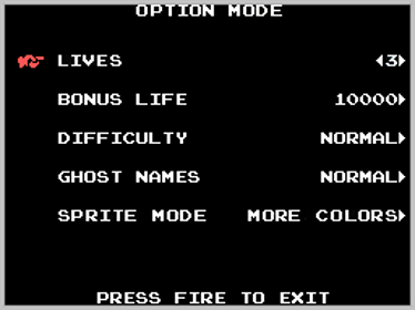 Pac-Man DX - Screenshot - Game Select (World) - 256x192