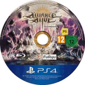 The Alliance Alive HD Remastered - Disc (World) - 1116x1121