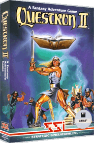 Questron II: A Fantasy Adventure Game - Box - 3D (North America) - 822x1246