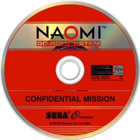 Confidential Mission - Disc (North America) - 1268x1268