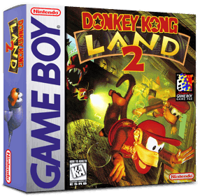 Donkey Kong Land 2 - Box - 3D (North America) - 1016x998