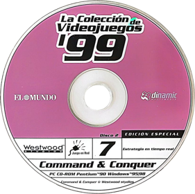 Command & Conquer - Disc (Spain) - 1238x1235